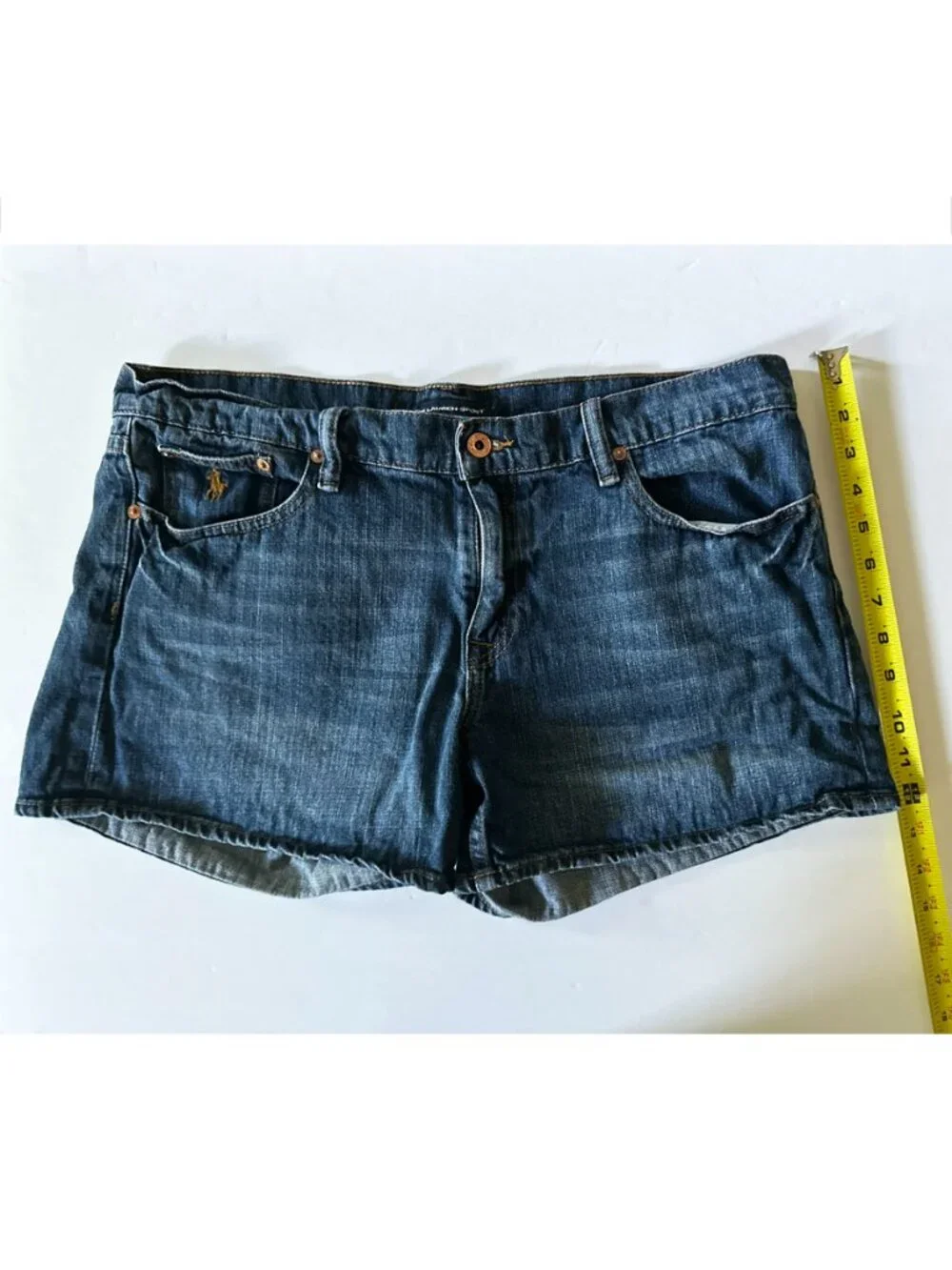 Ralph Lauren Sport Denim Jean Shorts Size 12